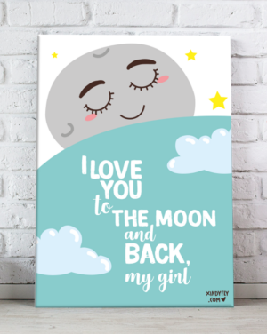 Cuadro Básico - Moon girl