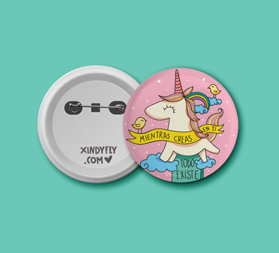Pin XindyFly - Unicornio