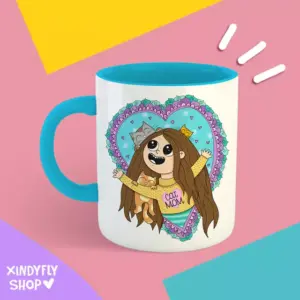 cat mom Taza XindyFly - Cat mom