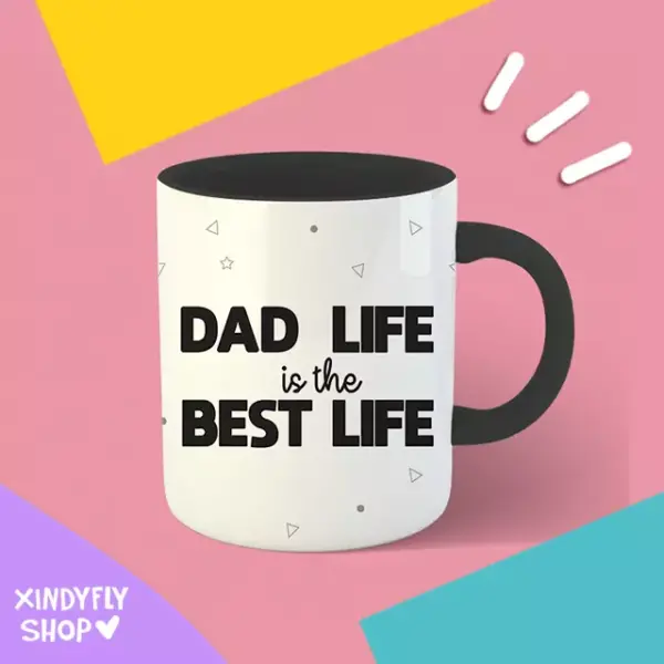 Taza XindyFly - Dad Life - Vida de Papá