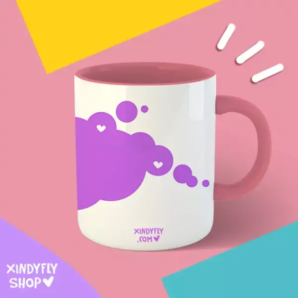girl mom2 Taza XindyFly - Girl mom