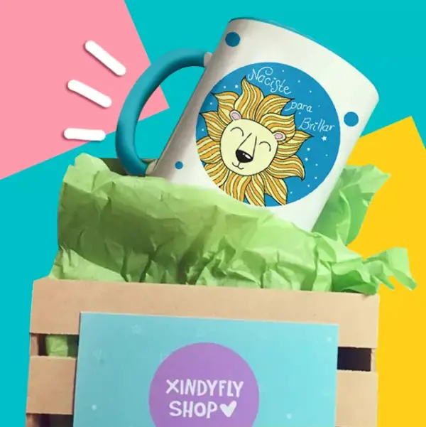 Taza XindyFly - León