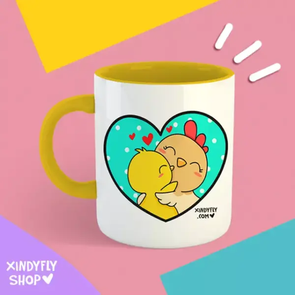 Taza XindyFly - Mamá Gallina