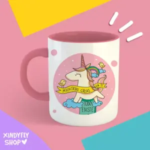 unicornio Taza XindyFly - Unicornio