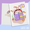 Gatito gris Mini Libretas