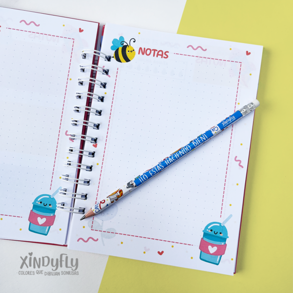 Cuaderno tipo agenda